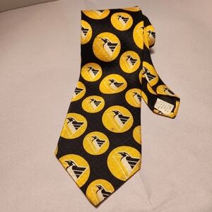 Pittsburgh Penguins NHL HOCKEY 100% Silk Tie‎ - Great Condition